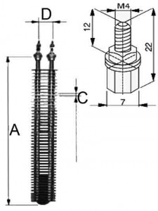 Rippen-Rohrheizkörper